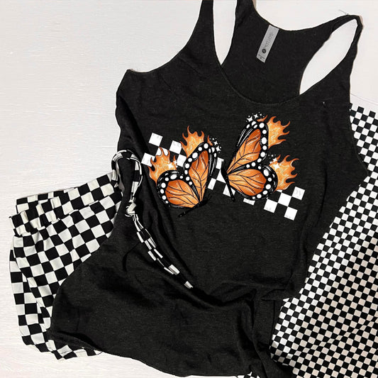 Butterfly Checkered