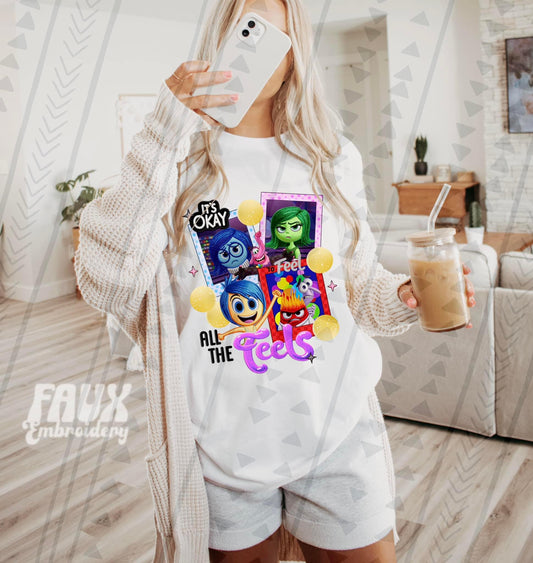 All the feels Kids T-Shirt