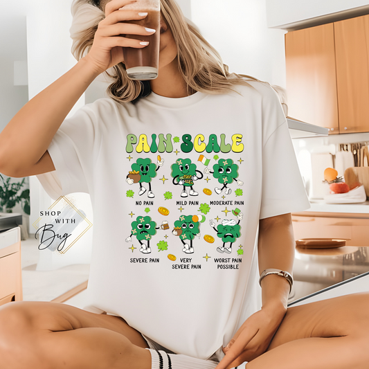 Pain Scale St. Patricks Day
